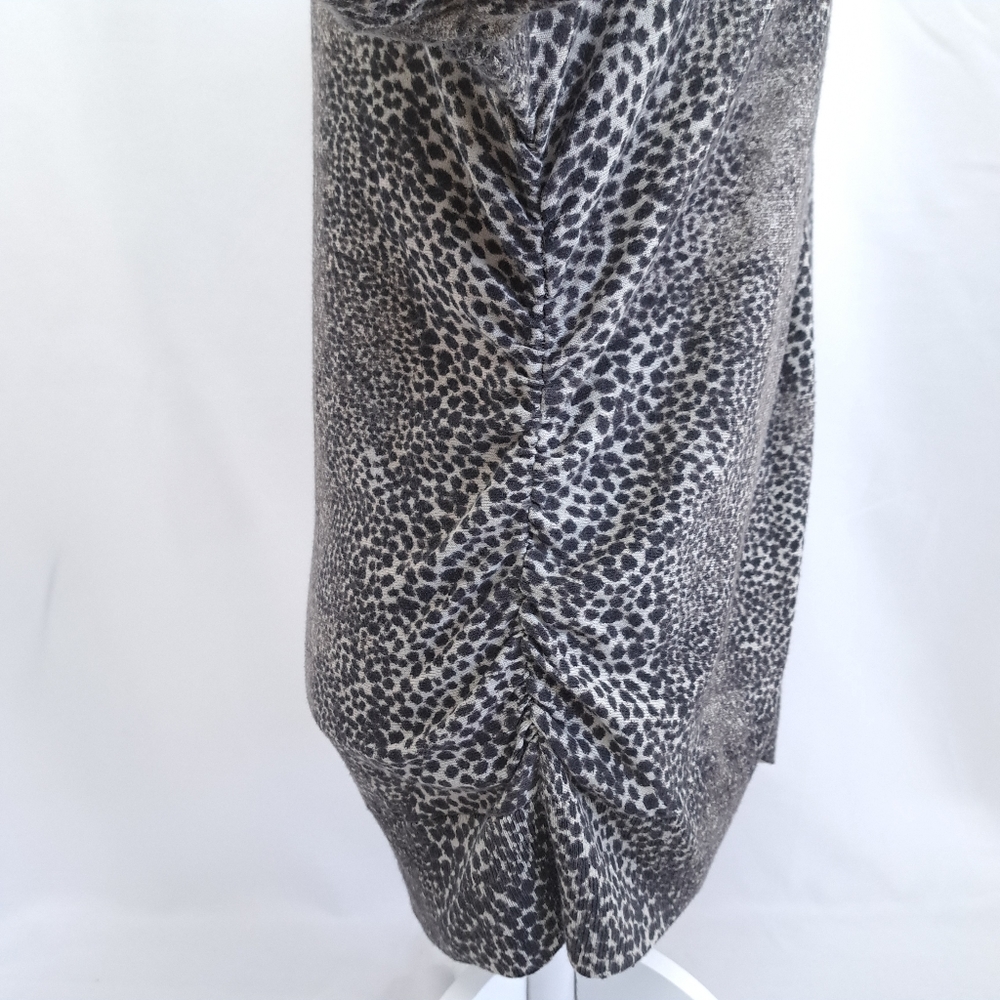 Talbots Animal Print Button Front Cardigan - Picture 5 of 11